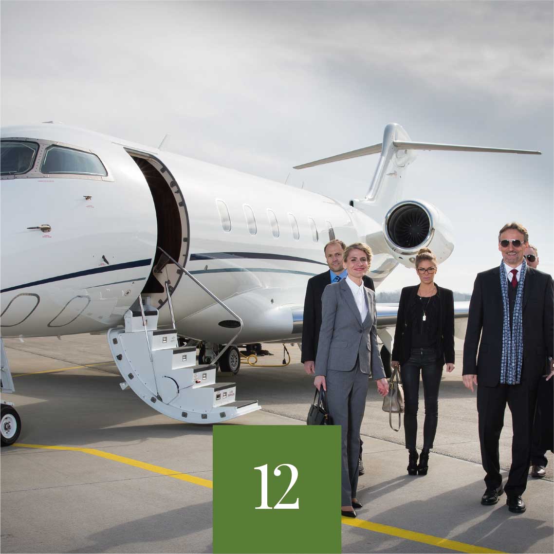 Minutes FLYING TIME FROM “FLY GTA” TERMINAL TO TORONTO’S BILLY BISHOP AIRPORT